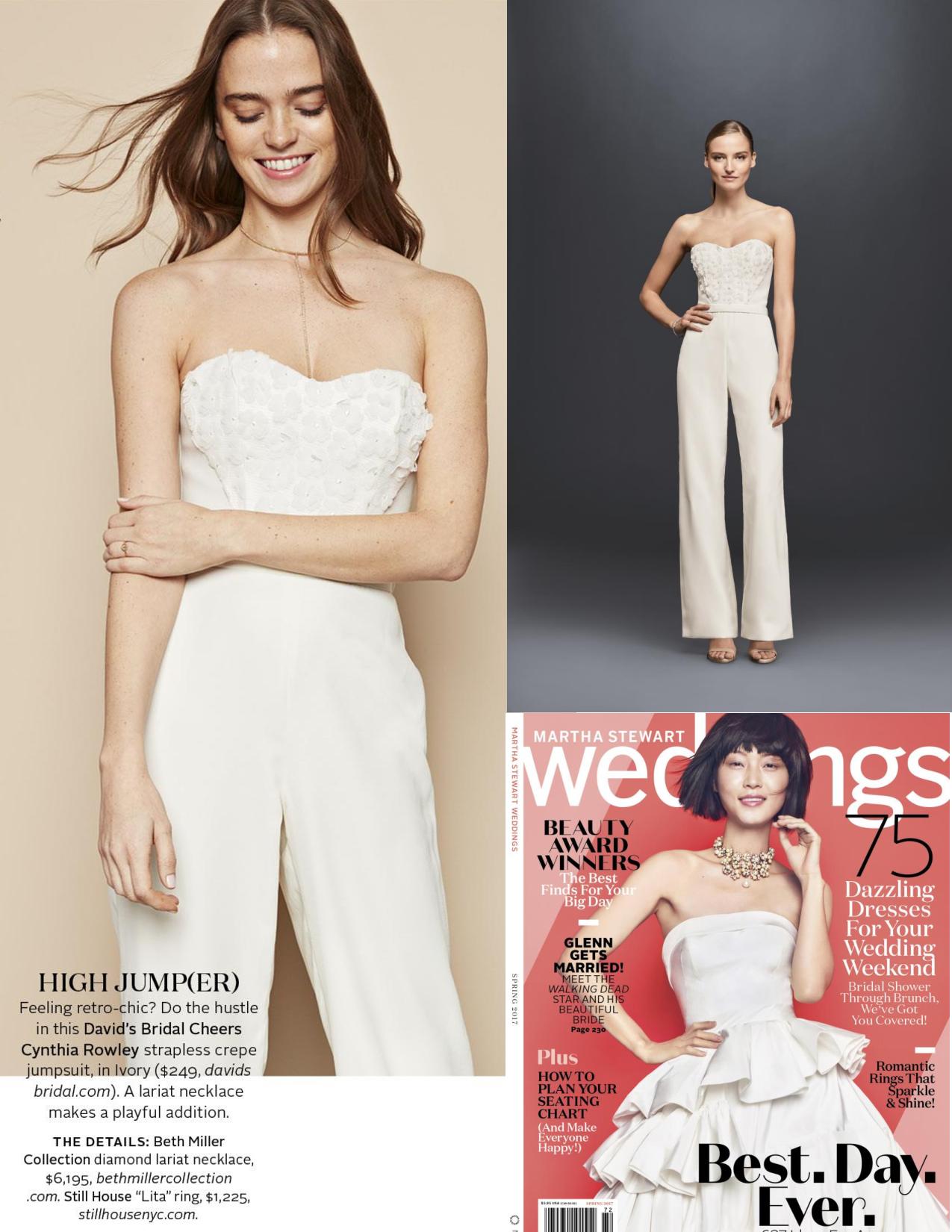 David's clearance bridal jumpsuit