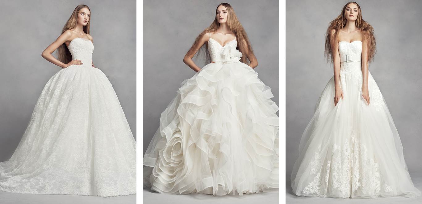 WHITE by Vera Wang Ball Gown Wedding Dresses