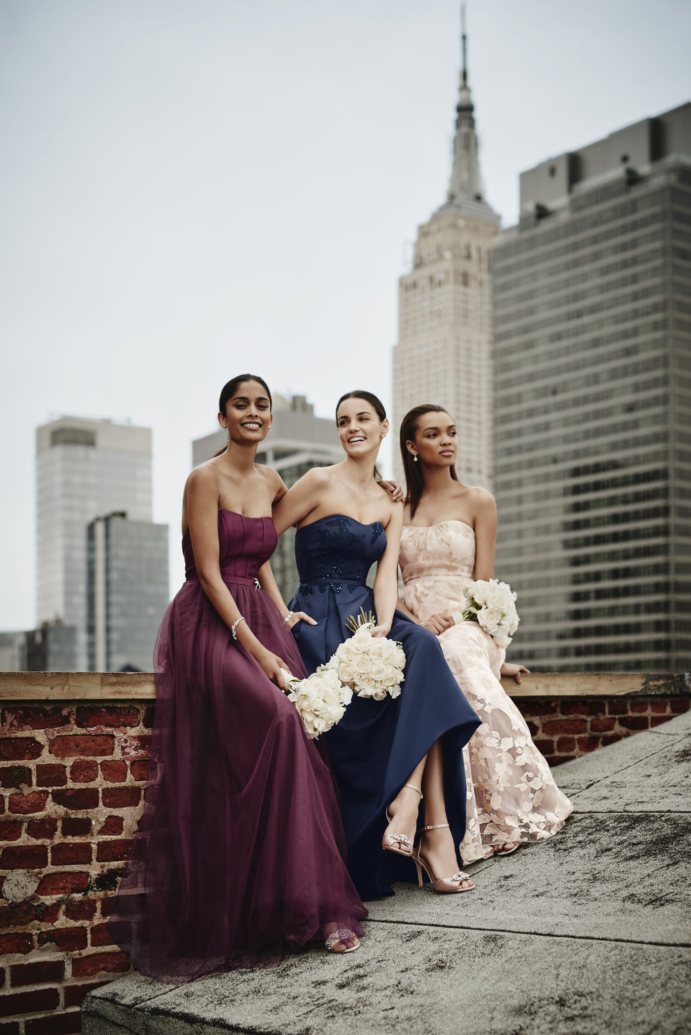 Elegant bridesmaid sales dresses