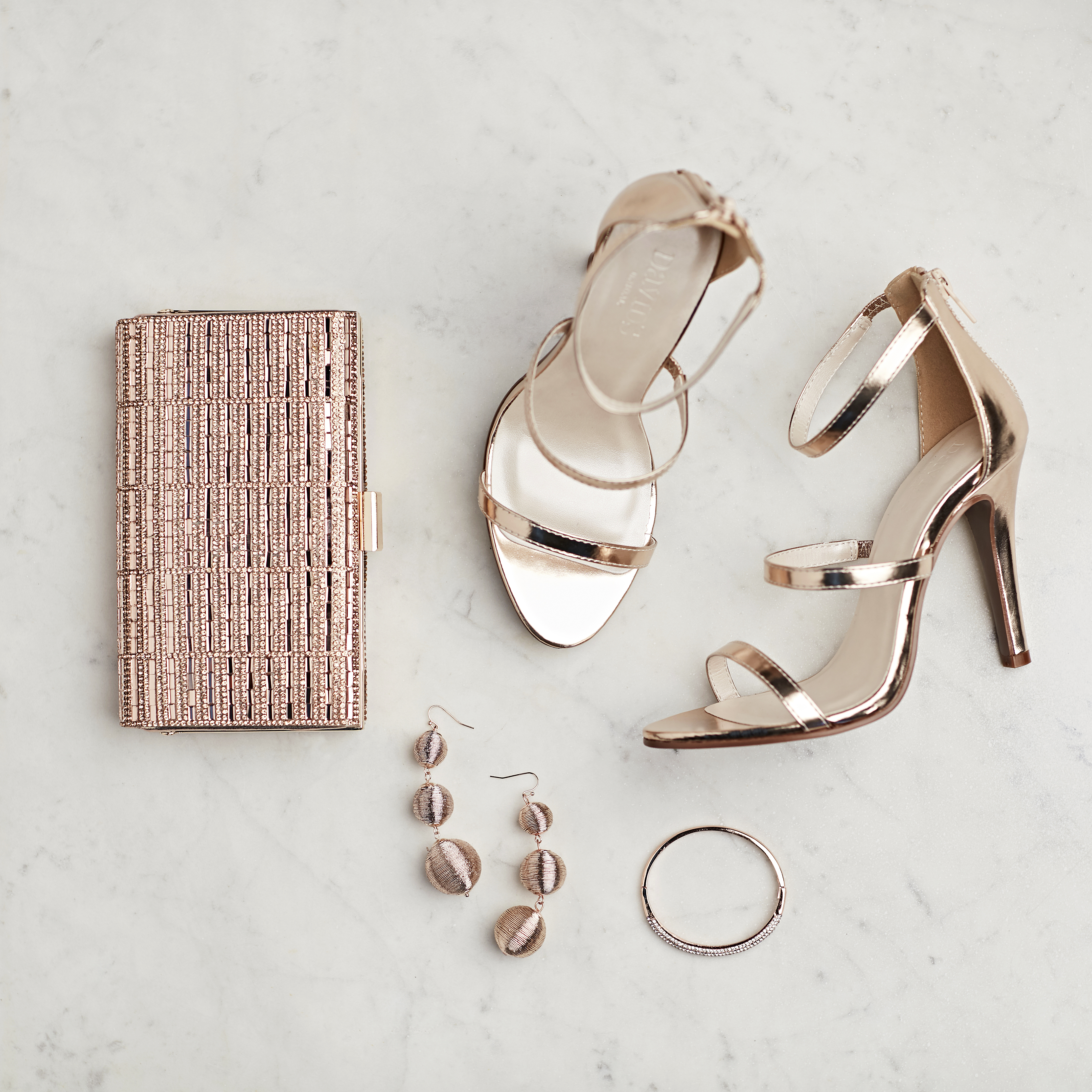 Rose gold 2025 dress accessories