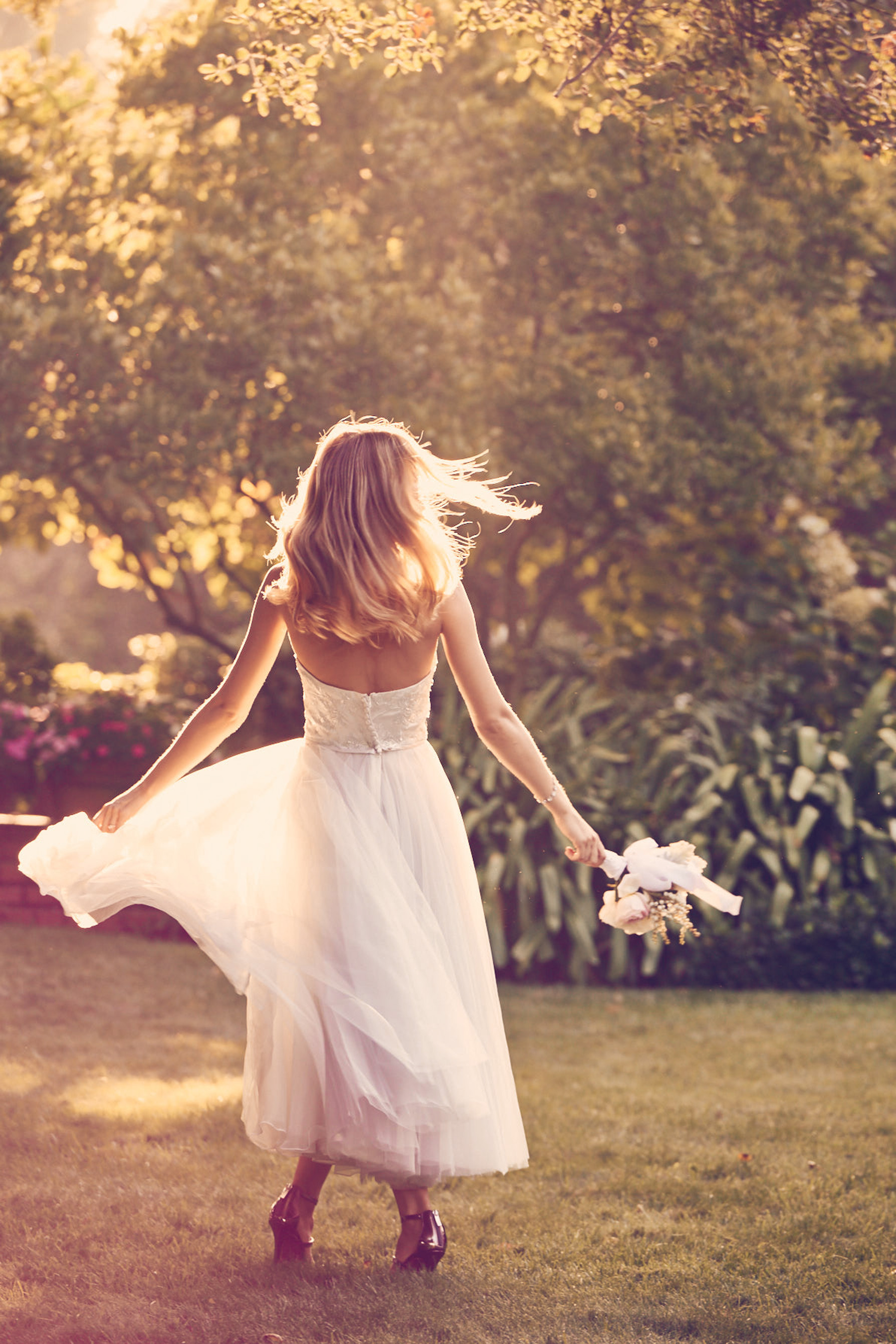 Backyard Wedding Inspiration from David's Bridal Collection