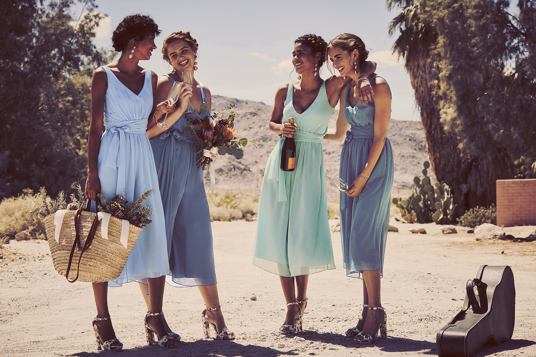 black bridesmaid jumpsuit