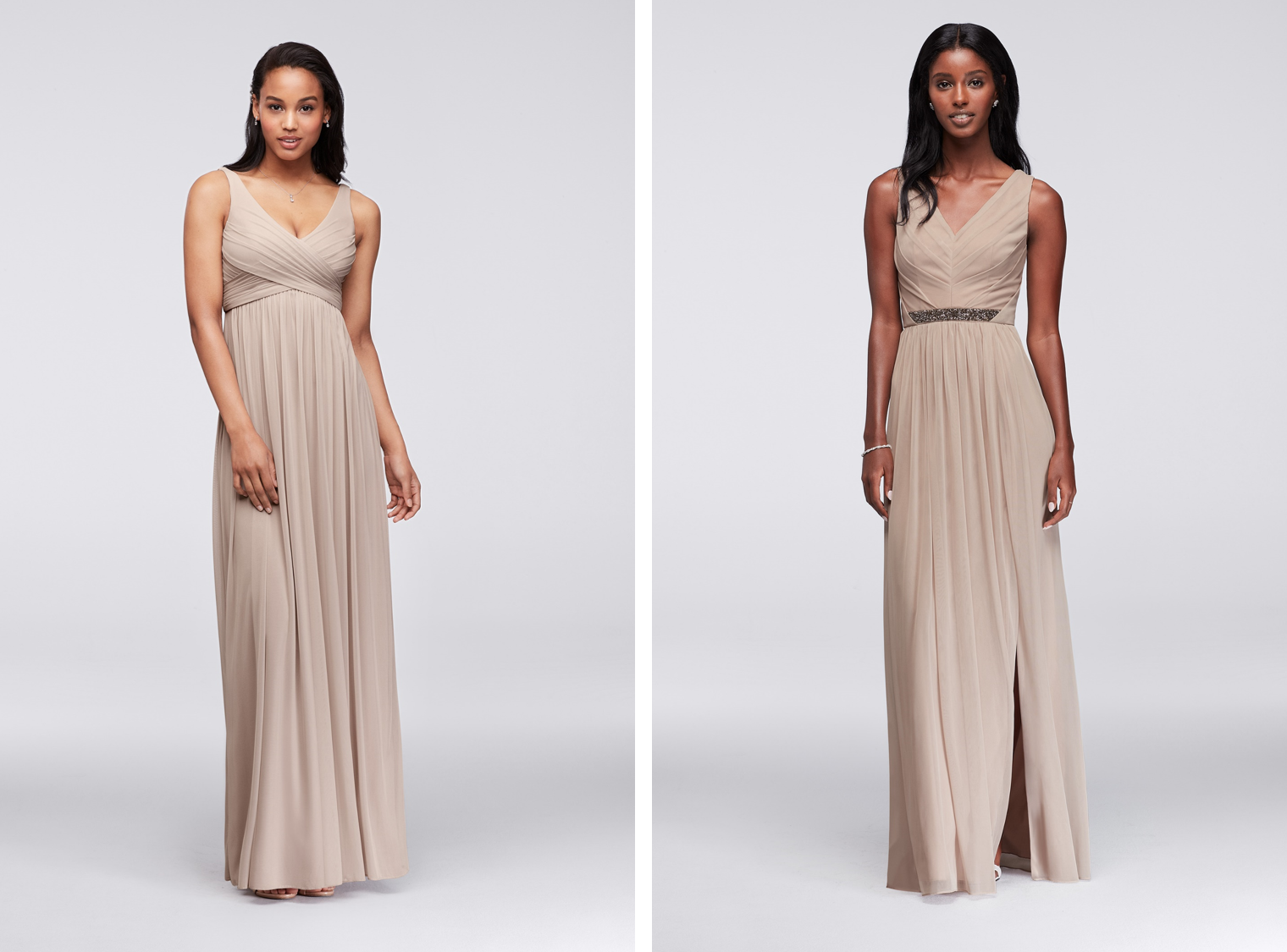 Bridesmaid dresses you can wear a bra on sale with