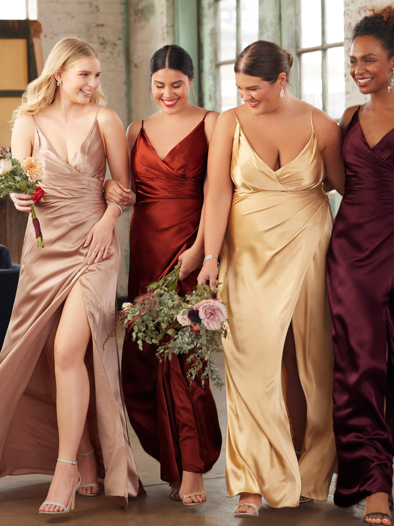 Choosing a Bridesmaid Dress Color Palette | Pearl