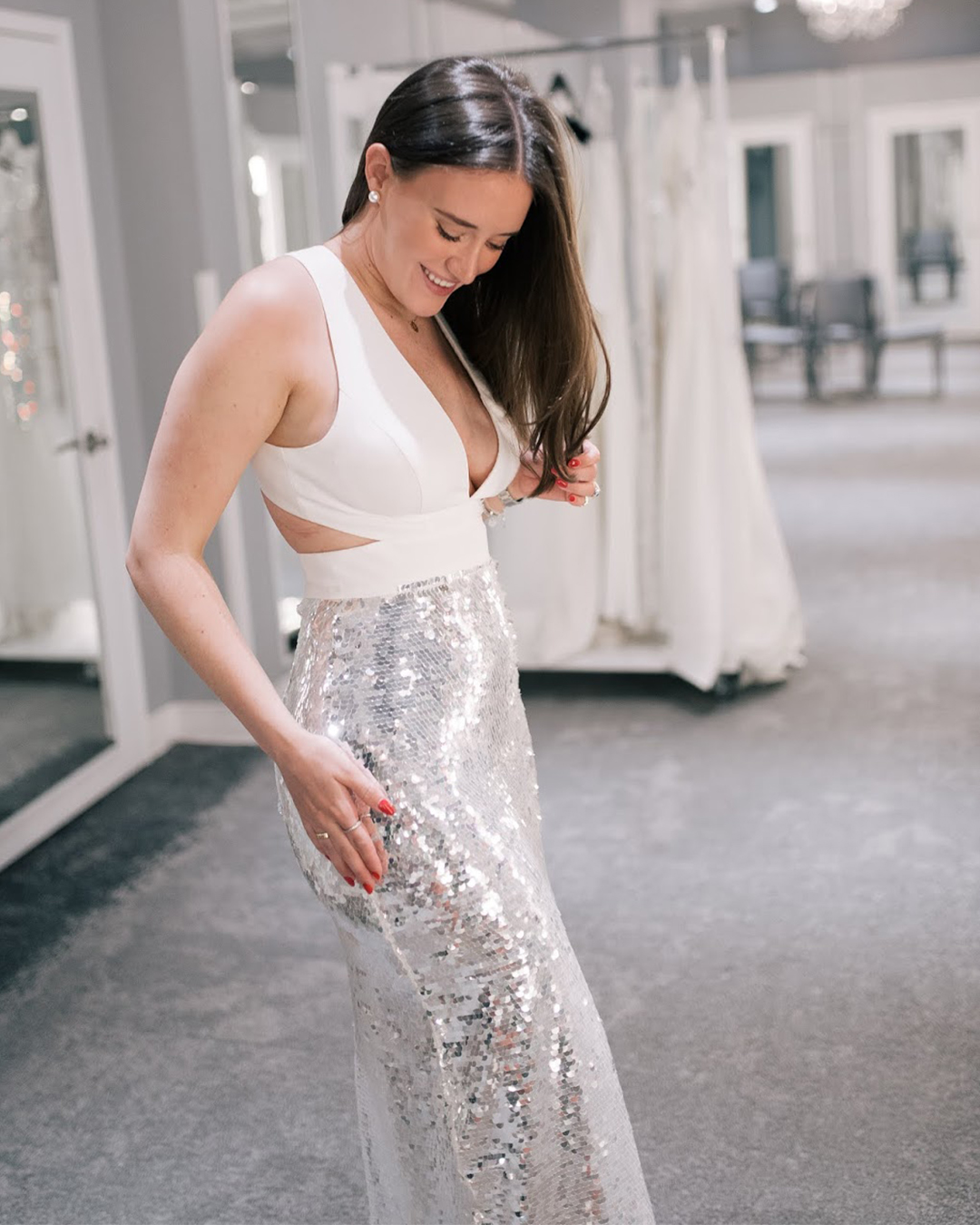 bridal after party dress