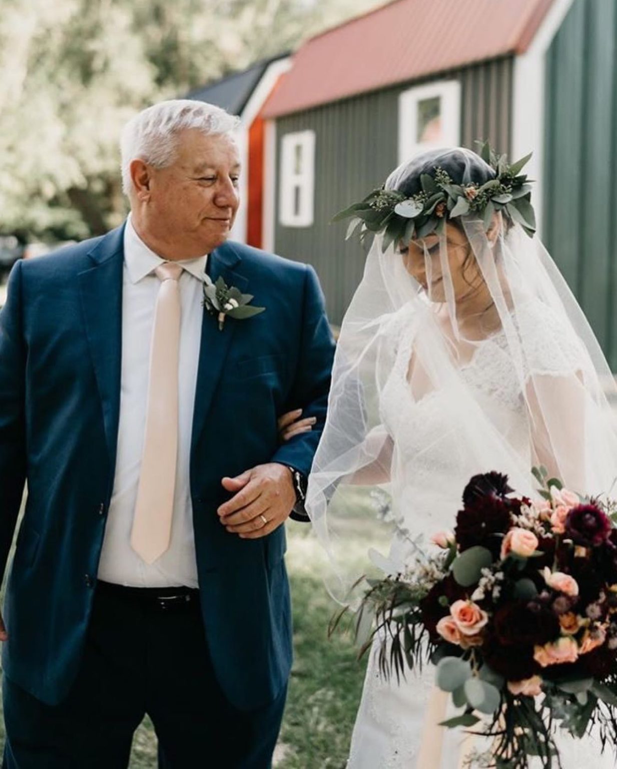 what color should father of bride wear