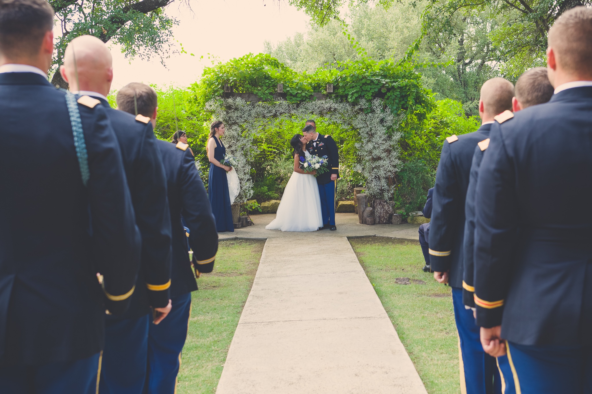 Real Wedding: Lharizza and Eric at Altar