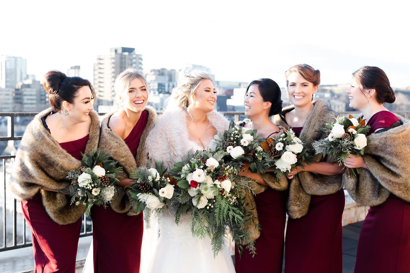 choosing bridesmaid dresses for a winter wedding seven things to keep in mind on winter wonderland wedding bridesmaid dresses