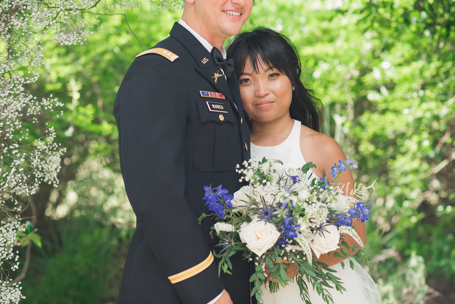 Real Wedding Bride and Groom