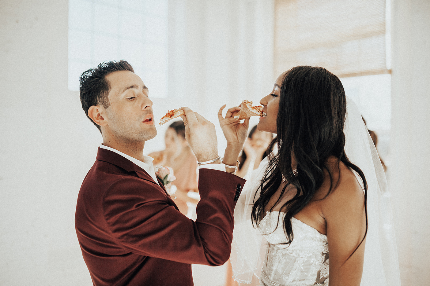 6 Ways to Incorporate Pizza into your Big Day David s Bridal Blog