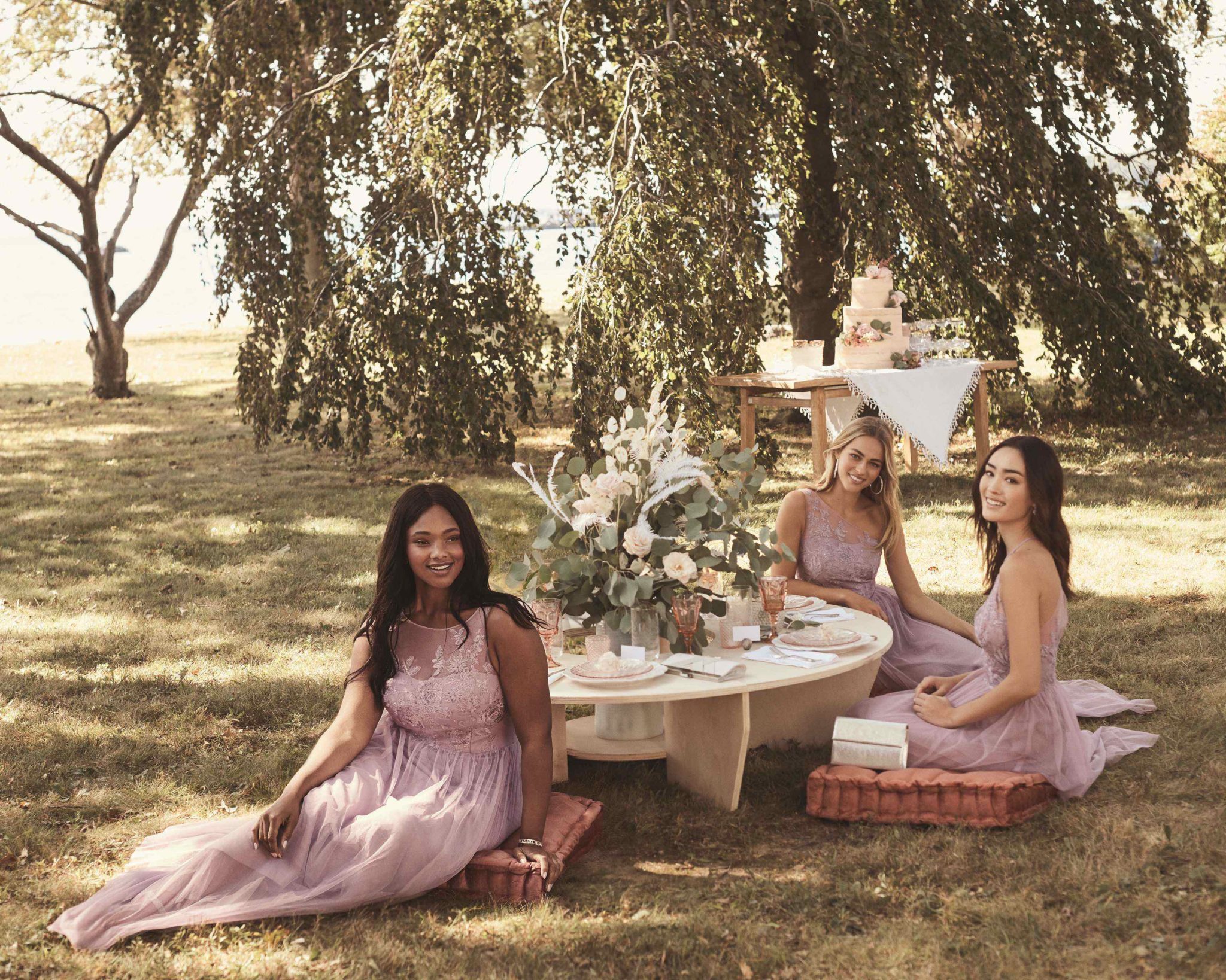 Lavender Haze Bridesmaid Dresses