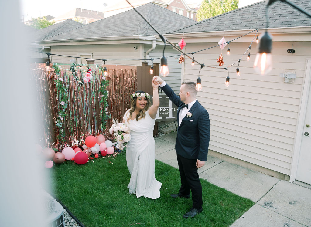 Bride and Groom First Dance