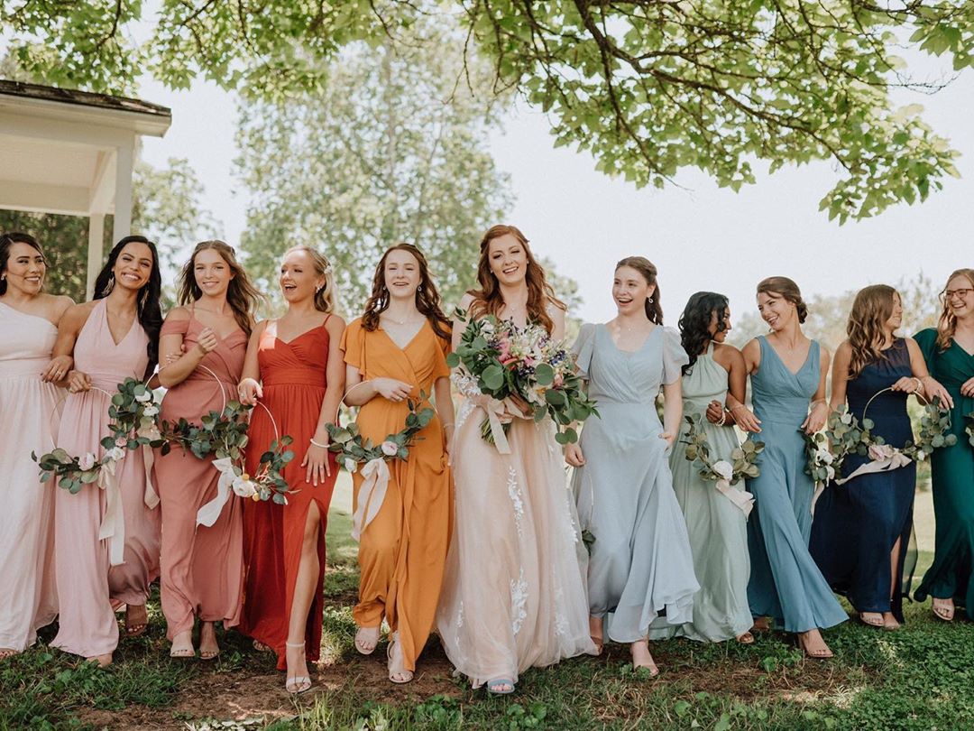 bridesmaid dresses summer wedding