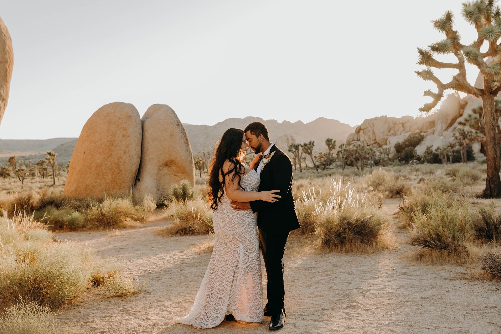 Kayla and Tyler at Joshua Tree