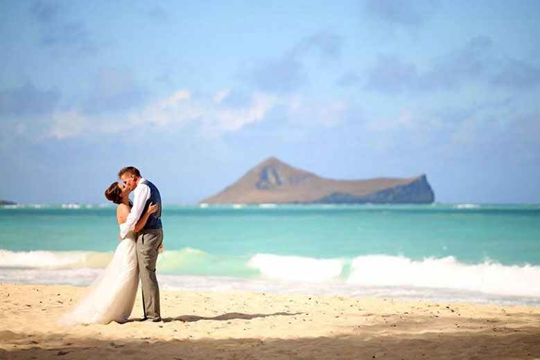 Kirsty and Shawn's real wedding in Hawaii