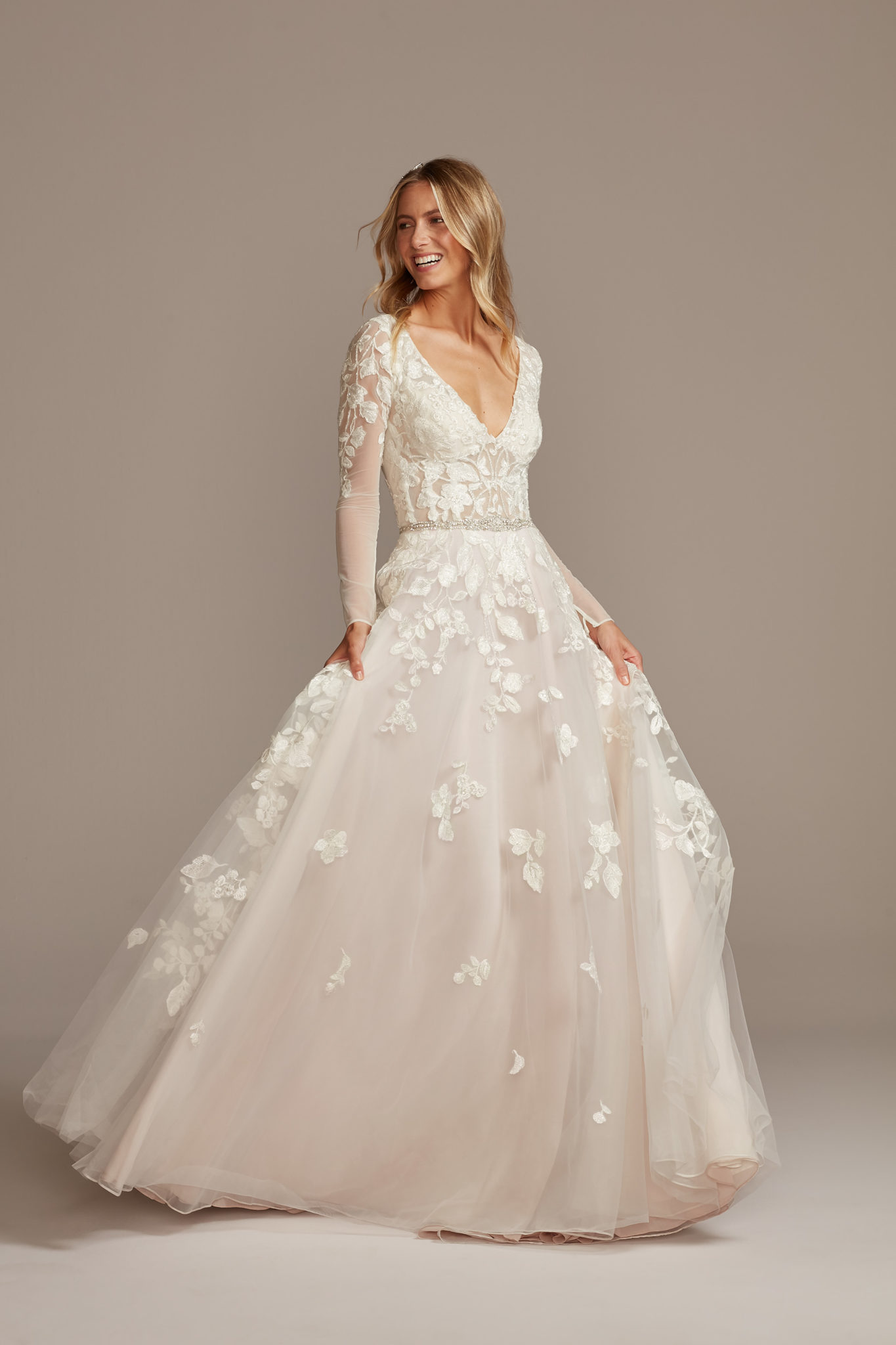 Matching Flower Girl and Wedding Dresses David's Bridal Blog