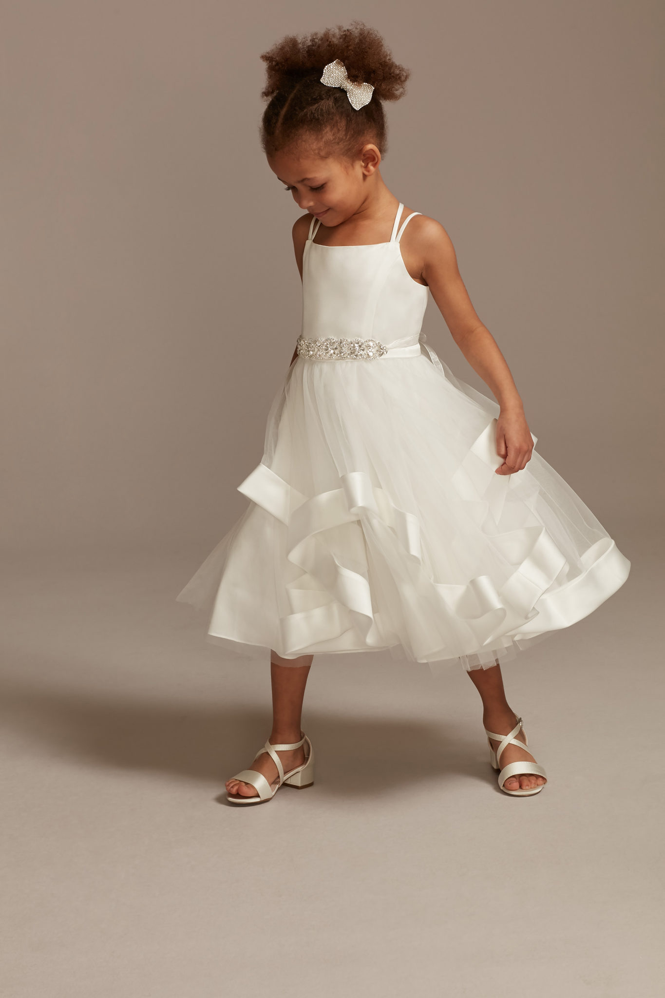 Matching Flower Girl and Wedding Dresses David's Bridal Blog