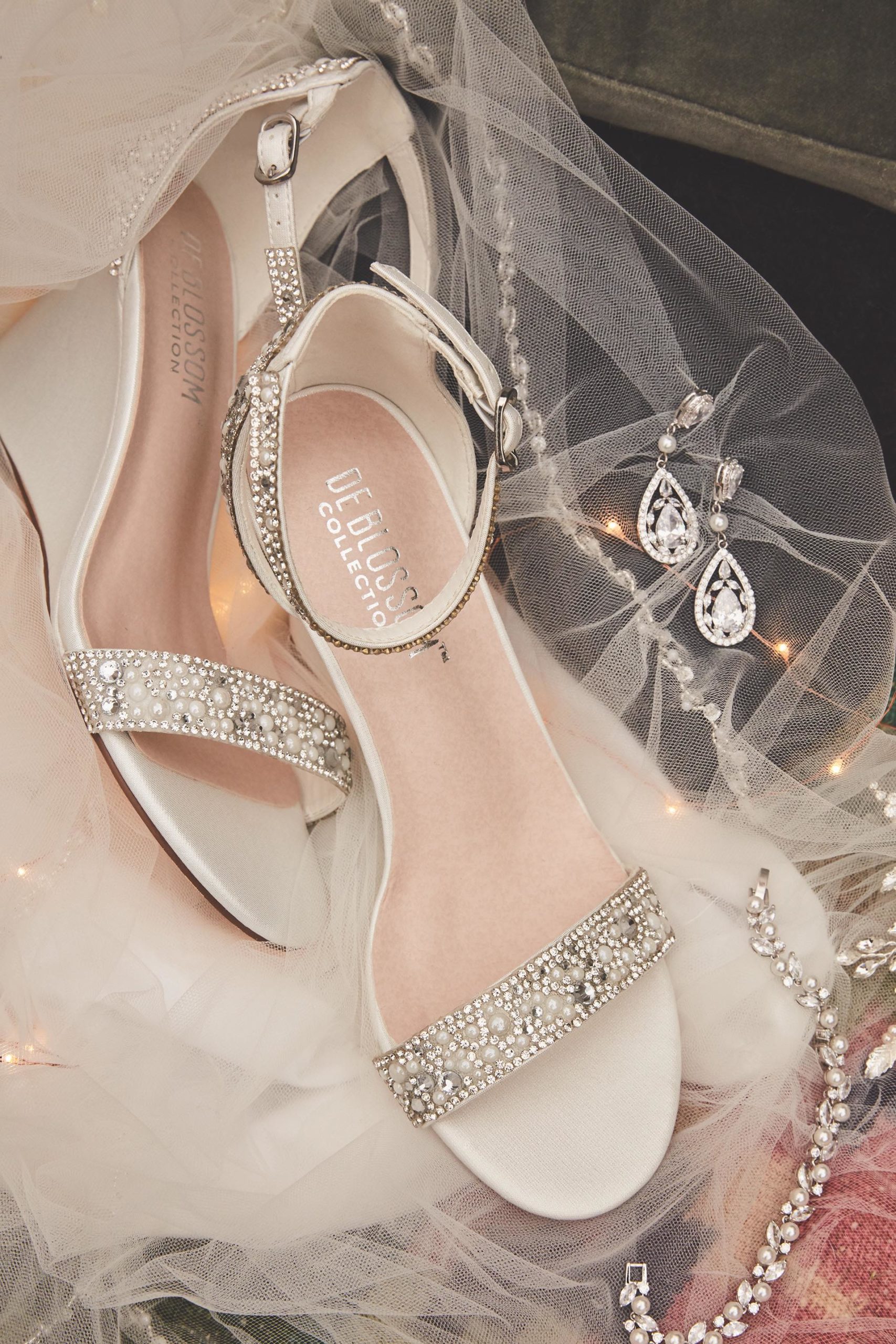 Bridal shoes and accessories