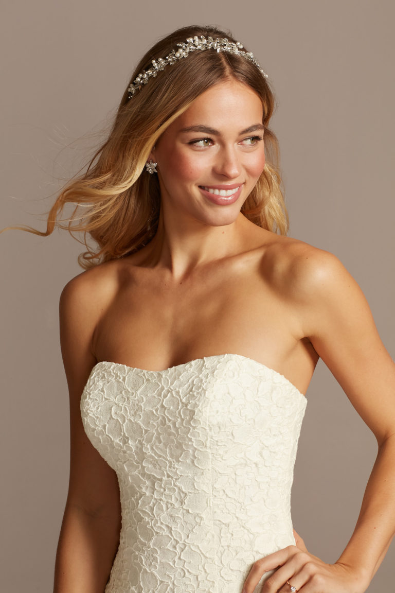 FreshPicked Floral Lace Wedding Dresses David's Bridal Blog