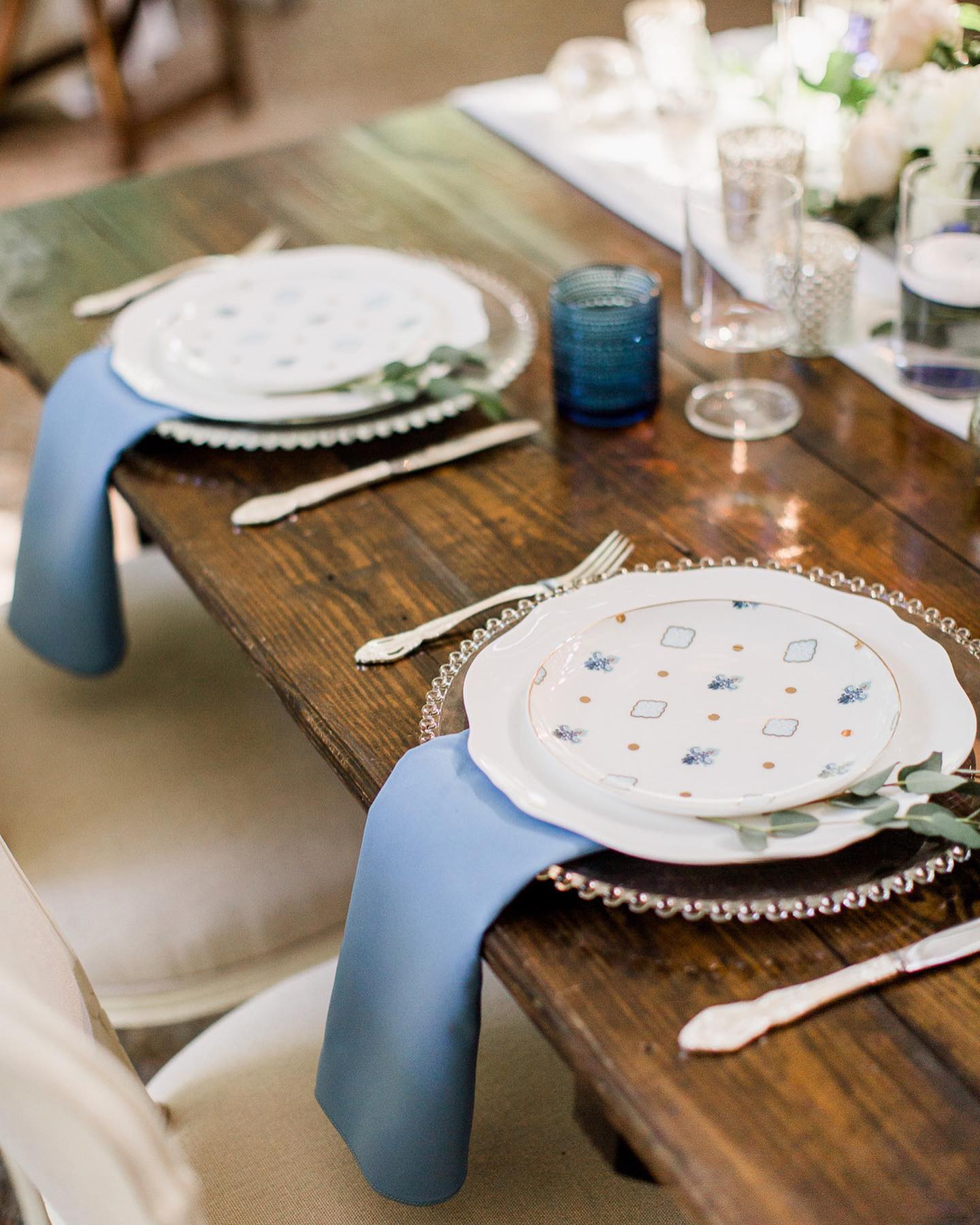 traditional table setting