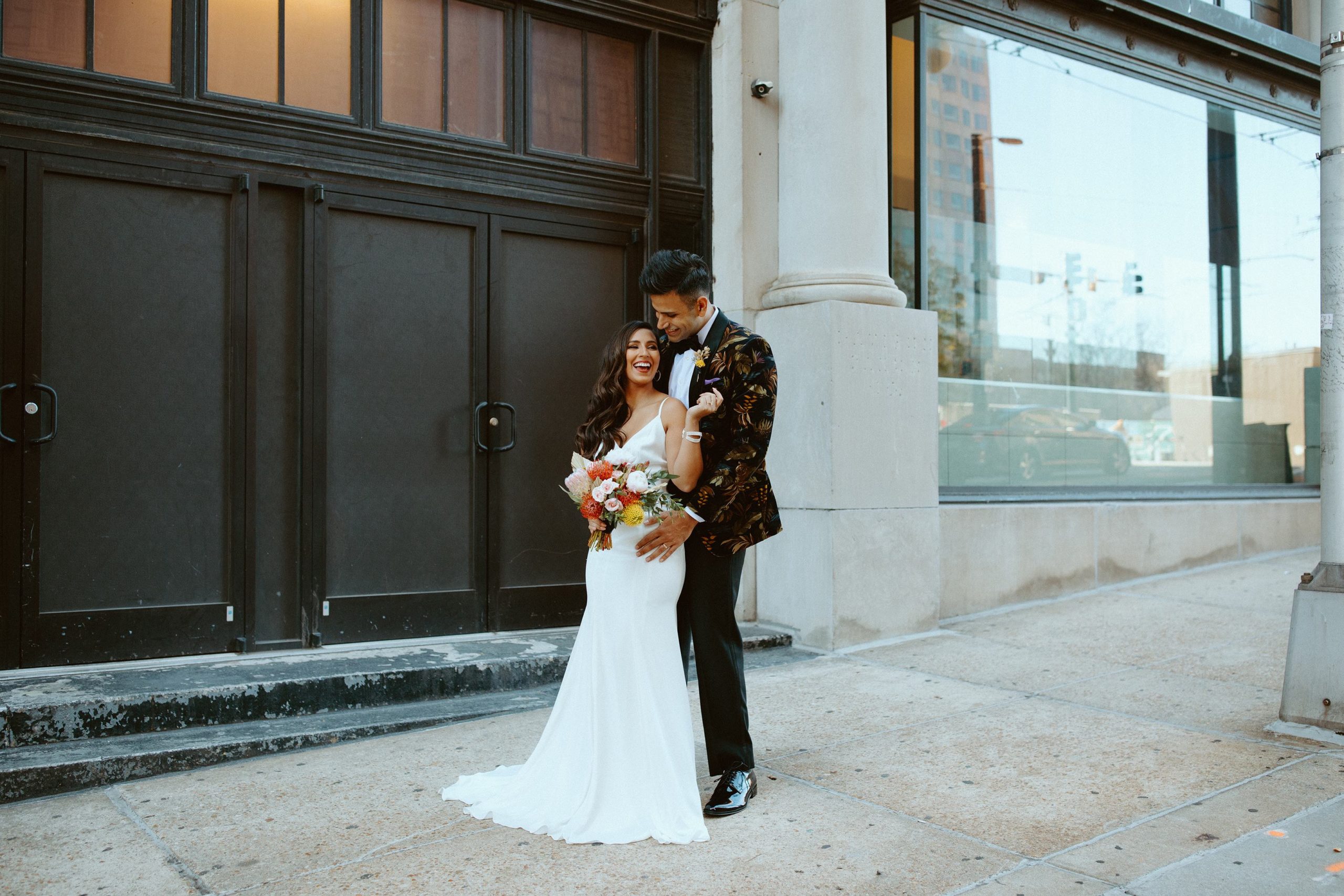 Sabrina and Sahir in Downtown Atlanta