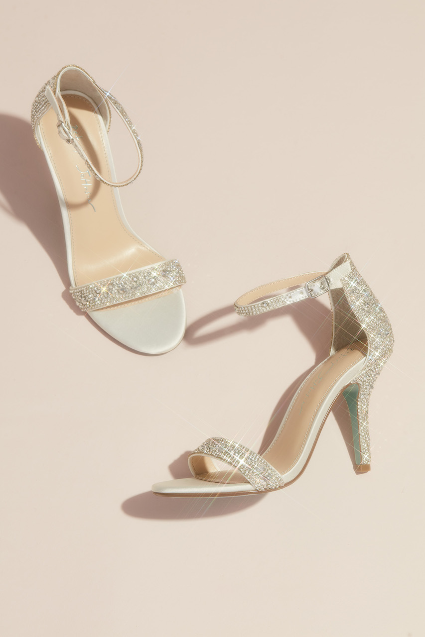 jeweled metallic stiletto sandals 