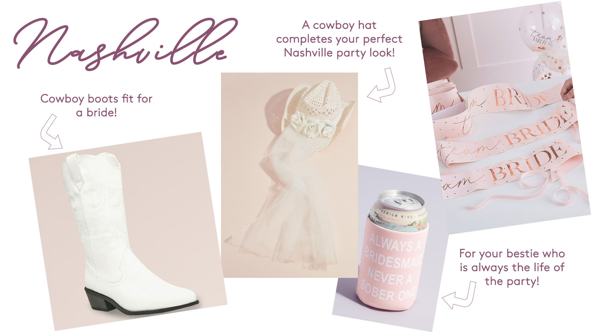 Nashville Bachelorette Gift - Bridesmaid Gifts Boutique