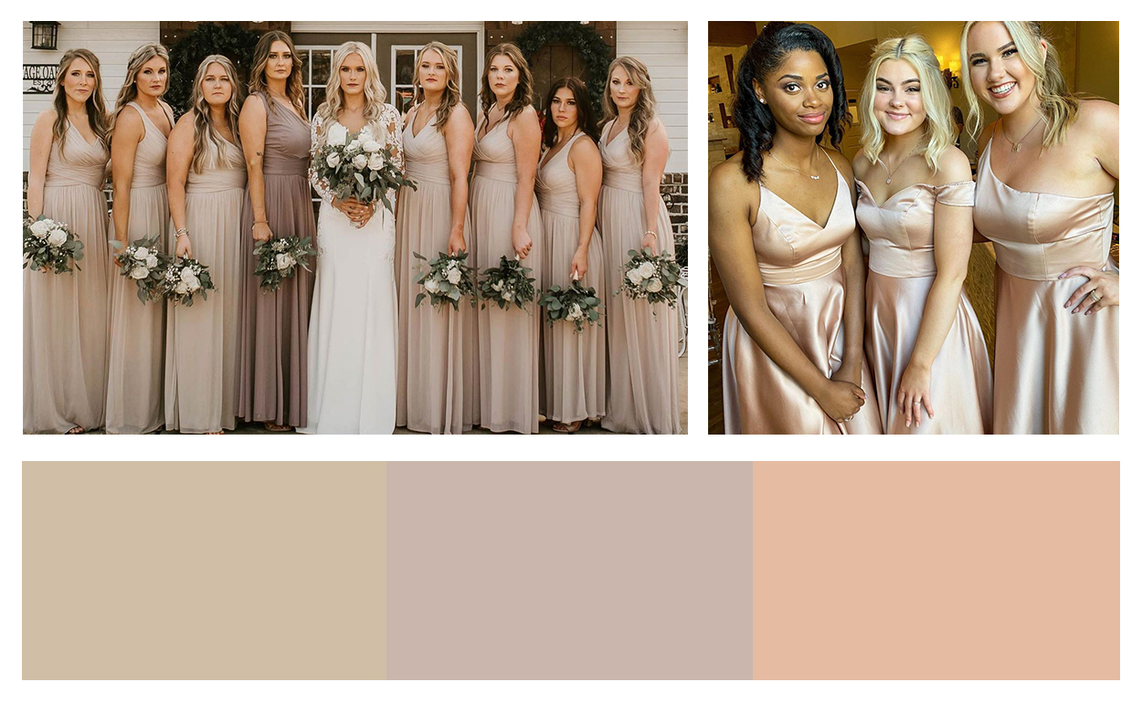 Trend Alert Earthy Bridesmaid Dresses David s Bridal Blog