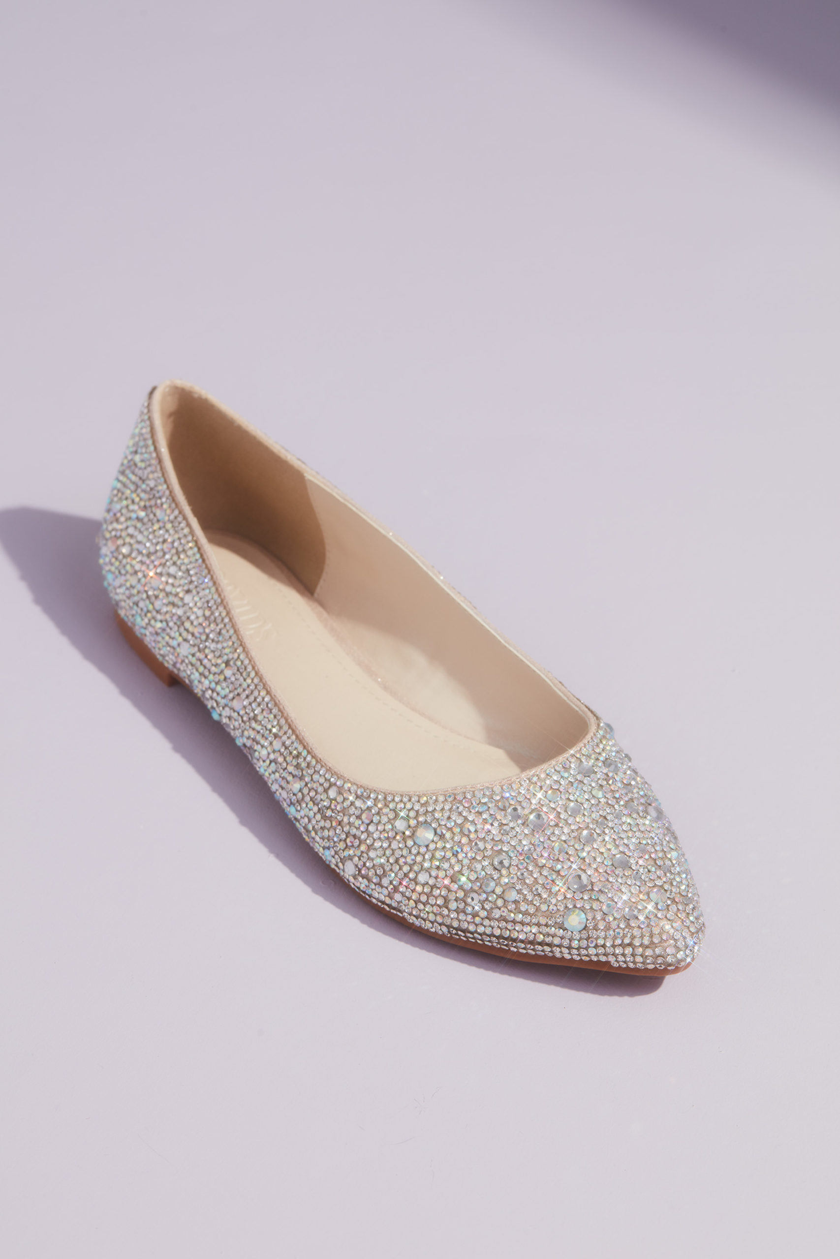 sparkly ballet flats for your quinceañera