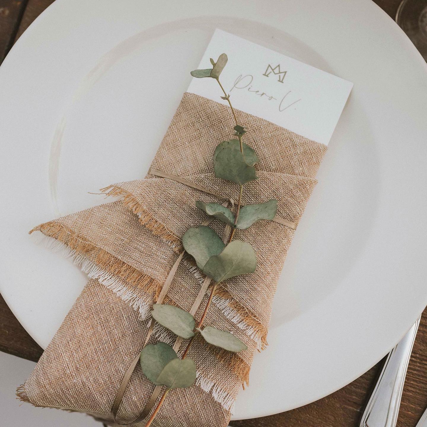 wedding place card