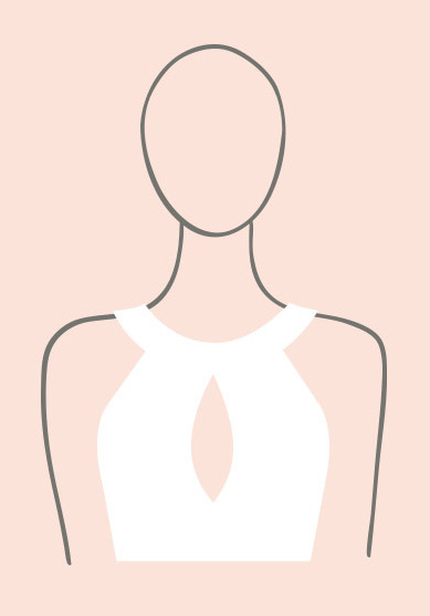 This popular neckline can be found on tons of fabulous wedding dresses, as  it flatters most body types & highlights the upper body in a w... |  Instagram