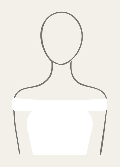 Illustration of Off-the-shoulder Neckline.