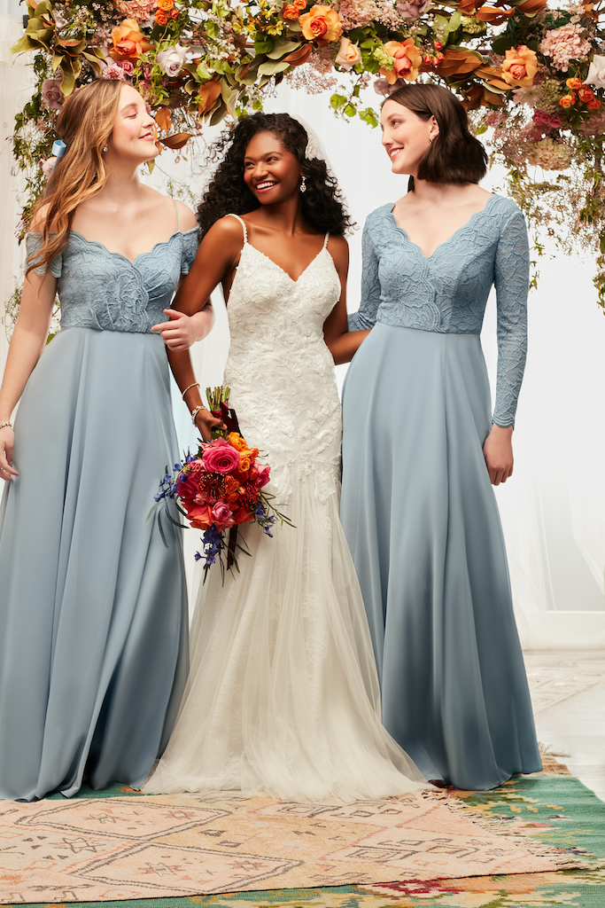 david’s bridal maid of honor dresses