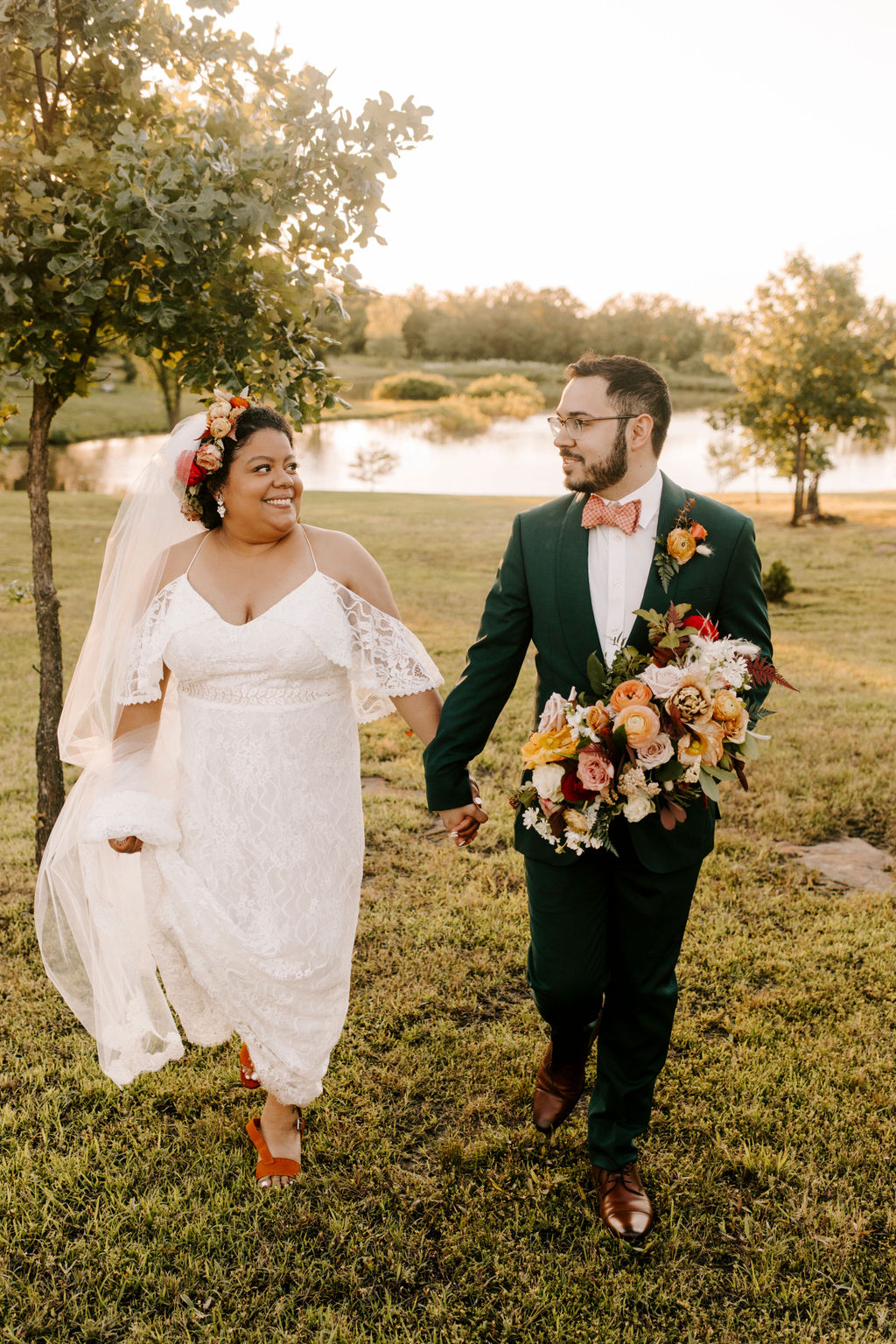 David's bridal shop boho dress