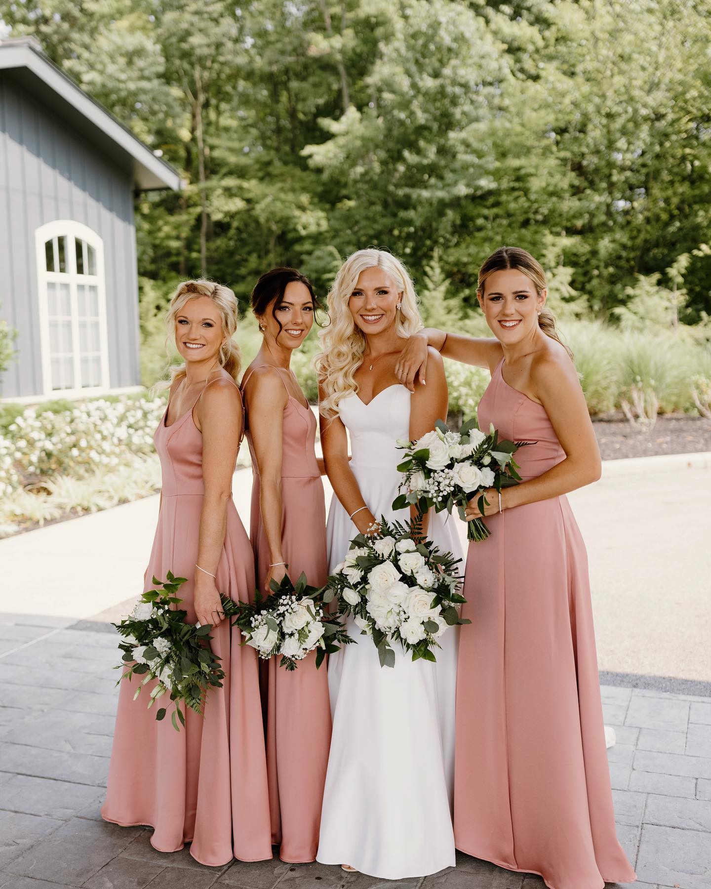 chic bridesmaid dresses available in time
