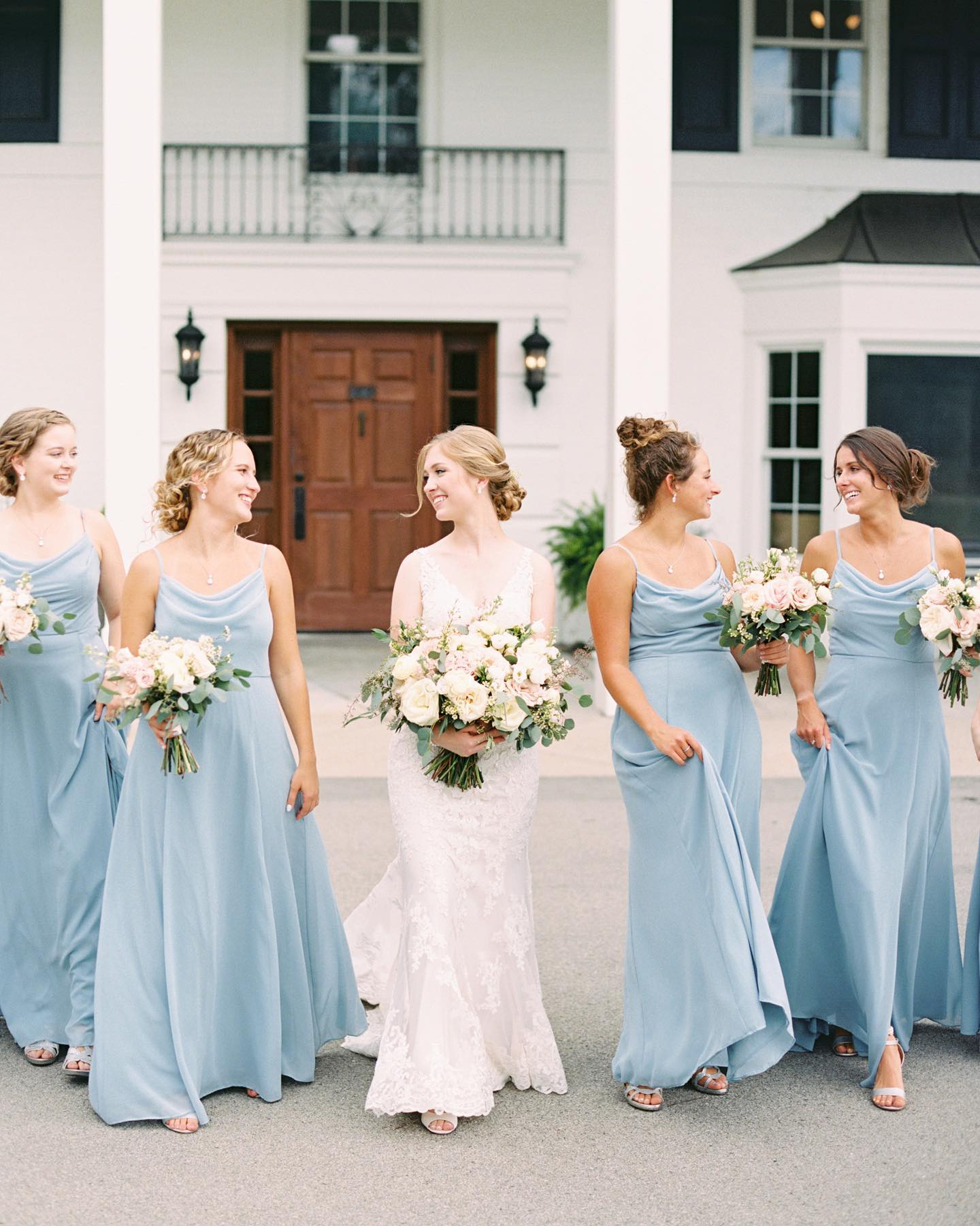modern bridesmaid dresses available in time