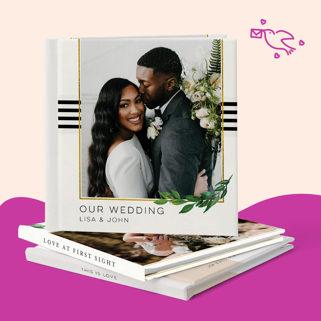 Our Wedding Photo Album  Personalized Wedding Album