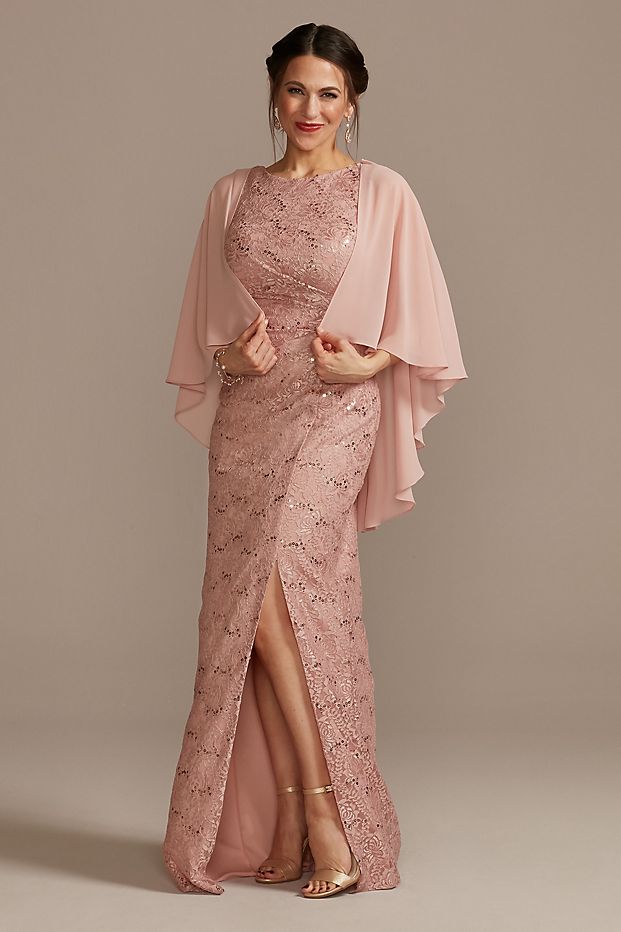 Pale pink mother 2025 of the bride dresses