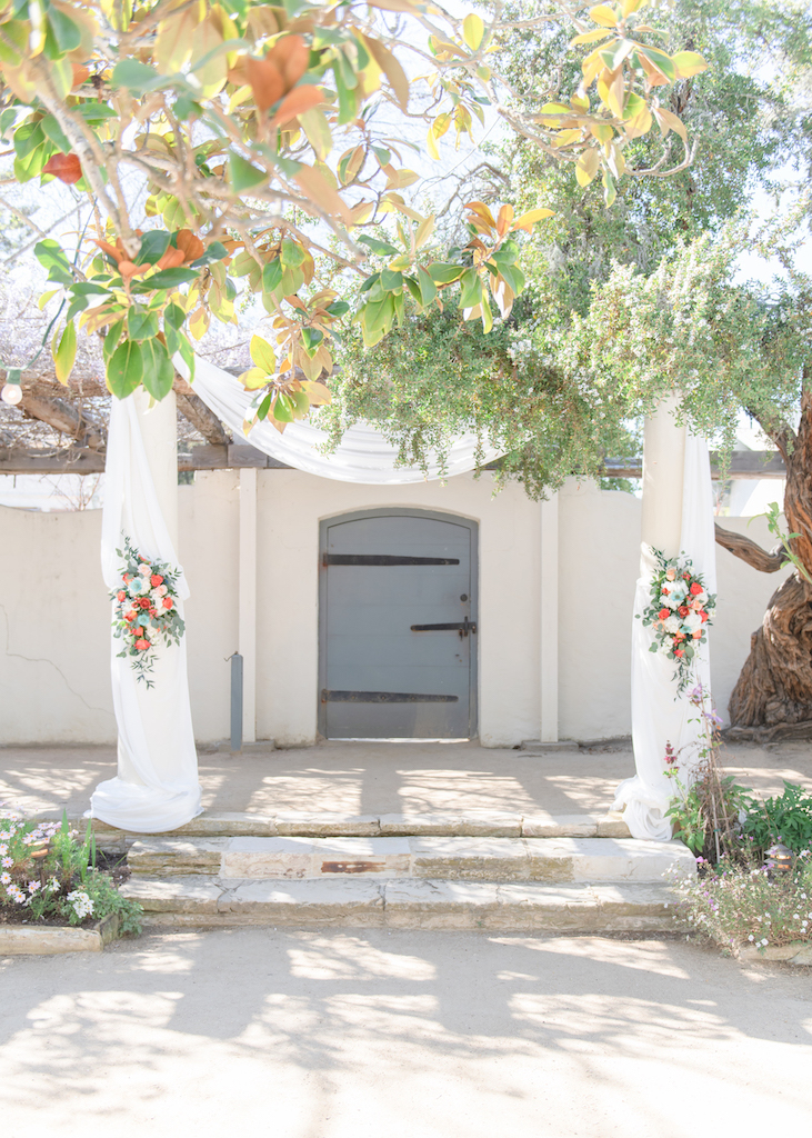 ceremony location for Spring Wedding in Monterey