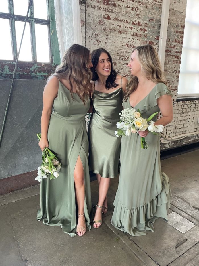 New Bridesmaid Color Eucalyptus David's Bridal Blog