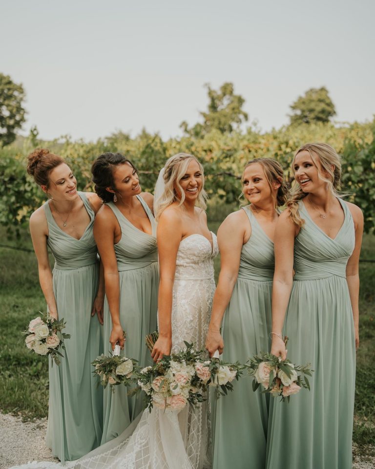 New Bridesmaid Color: Eucalyptus | David's Bridal Blog