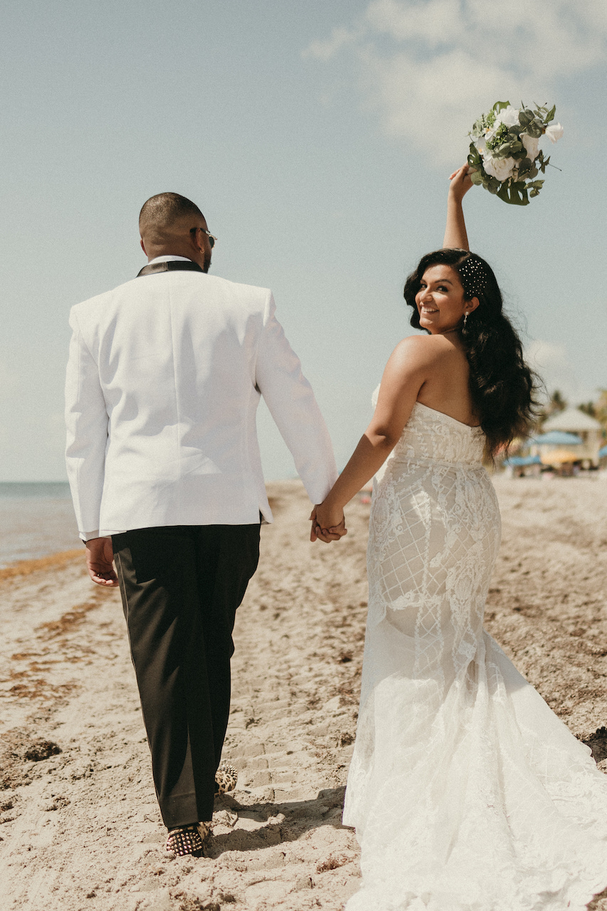 tropical wedding in florida